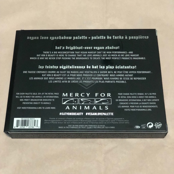 Kat Von D Vegan Love eyeshadow palette brand new - Picture 4 of 4